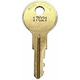 Replacement Key for Notifier Fire Systems 17021