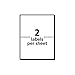 Avery Waterproof Printable Shipping Labels with Sure Feed, 5.5