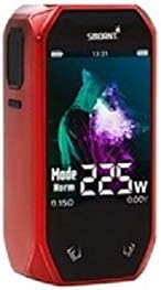 Authentic Smoant Naboo Touchscreen 225W TC VW Box Mod in Red Supplied by 144 Vapour