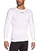 Under Armour Heat Gear Sonic Compression Long Sleeve Top - XX Large - White