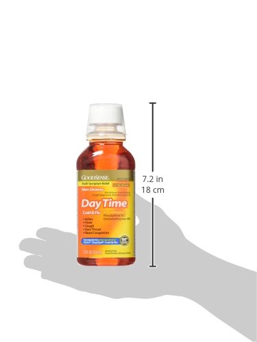 GOODSENSE DAYTIME COLD AND FLU MULTI-SYMPTOM RELIEF, 12 FLUID OUNCE