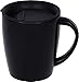 Apexstone 12 oz Stainless Steel Vacuum Insulated Mug with Lid,Black Coffee Mug with Lid,Stainless Steel Double Wall Coffee Mug with Lid,Black Coffee Mug 12 oz