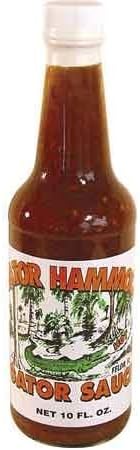 Gator Hammock Gator Sauce - 10 Ounce Bottles, 3 Pack by Gator Hammock