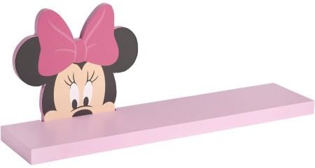 Disney Playful Minnie Mouse Design Wall Shelf