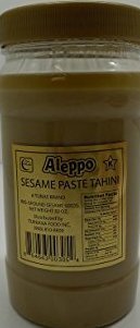 Aleppo Sesame Paste Tahini 32 Oz. Pack Of 6.
