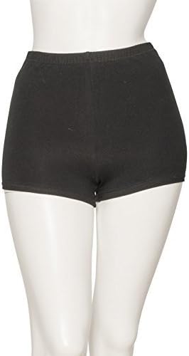 ladies black hot pant shorts