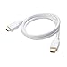 Cable Matters [Premium Certified] White HDMI Cable 3 ft (Premium HDMI Cable) with 4K HDR Support