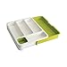 Joseph Joseph DrawerStore Expandable Cutlery Tray, Green
