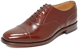 LoakeMen's Oxford Lace-Up, Brown, 10.5 Wide