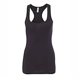 Next Level womens The Jersey Racerback Tank - 6633, Black, Medium