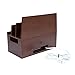 MobileVision Wood Charging Station & Compatible Adapter for Apple Watch Combo Multi Device Organizer for Apple Watch, Smartphones, Tablets, Laptops, and More