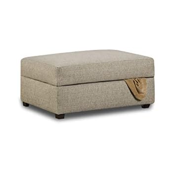 Lane Home Furnishings 8009-095 Oconnor Hemp STORAGE OTTOMAN, Beige