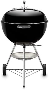 Weber Classic Kettle Charcoal Barbecue 57 cm Porcelain Enamelled Lid Bowl view 2