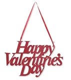 Valentine's Day Glitter Sign