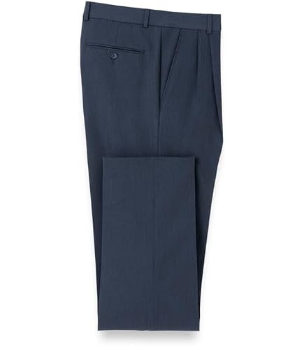 Brooks Brothers Mens Madison Traditional Fit Flat Front Wool Pants