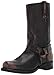 Frye Harness 12R Boots for Men with Oiled-Leather Upper, Siped Outsole with Stacked Leather Heel, and Nickel & Brass Hardware – 12” Shaft Height