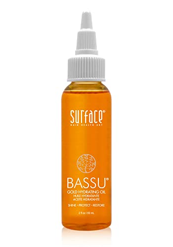 Surface Hair - Bassu Gold Hydrating Oil, Protect While Brightening Color And Adding Shine, 2 Fl. Oz.