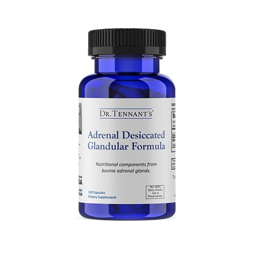 Dr. Tennant's Adrenal Desiccated Glandular Formula, Help Cortisol