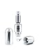 Flo Accessories Refillable Fragrance Atomizer, Silver, 0.17 ounce