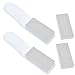 Cosmos Pack of 2 White Toilet Seat Pad Cover Lifter Lift Handle