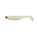 Berkley PowerBait Ripple Shad Fishing Bait, Pearl White, 3in | 8cm, Irresistible Scent & Flavor, Realistic Profile, Unique Swimming Action, Ideal for Bass, Walleye, Pike and more