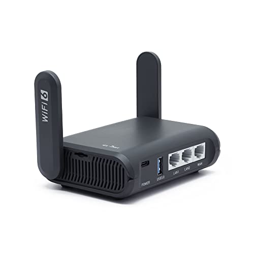 GL.iNet GL-AXT1800 (Slate AX) Pocket-Sized Wi-Fi 6