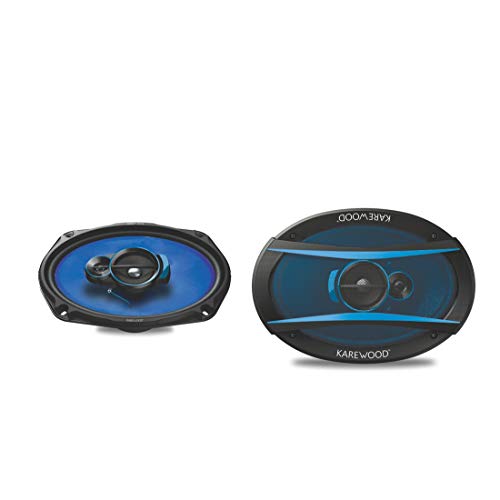 KAREWOOD 6”X9” 600W MAX 3WAY Blue Series KW-D69-11 COAXIAL CAR Speaker KAREWOOD 6”X9” 600W MAX 3WAY Blue Series KW-D69-11 COAXIAL CAR Speaker