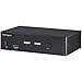 StarTech.com 2-Port DisplayPort KVM Switch - 4K 60Hz - DisplayPort 1.2 KVM Switch (SV231DPU34K)