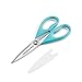 KitchenAid All Purpose Shears with Protective Sheath, 8.72-Inch, Aqua Sky