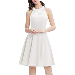 Bbonlinedress Cocktailjurk Damesjurk Avondjurken Rockabilly Retro Vintage Halter