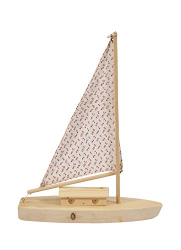 Hearthside Classics - DIY Build-Your-Own Sailboat Kit - All Parts Included