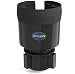 Swigzy Car Cup Holder Expander Adapter with Adjustable Base - Rubber Tabs Hold Most 32 - 40 oz Bottles and Large Cups