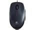 Logitech M100 USB Optical Wired Mouse 910-001601 (Black)