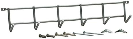 Crawford Lehigh CM16H 16-1/2-Inch Triangular Wall Mount Storage Hook, Grey