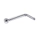 Body Candy Stainless Steel 1.57mm Ball Accent Micro L Shape Nose Stud Ring 20 Gauge