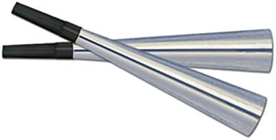 Club Pack of 100 Sparkling Silver New Year's Eve Foil Trumpet Horn Party Favors 9"