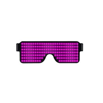asallway flashing led glasses newest