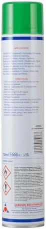 Aerosol Solutions Line Marker Spray Paint Green 750 ml view 2