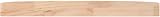 vidaXL Table Top Round 40cm x 2.5cm Brown Solid Pinewood Untreated Dining view 5