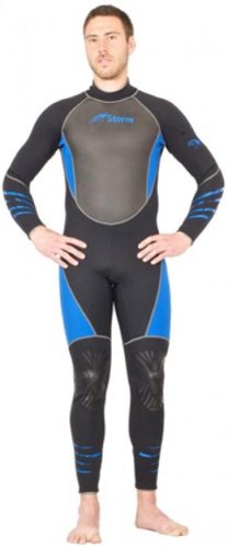 Storm Accessories 3/2mm Men's Full Suit Snorkel/Scuba/Water Sports Diving Wetsuit, Small - Thumbnail 2