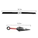 Fomei Naruto Konoha Leaf Village Ninja Shinobi Cosplay Headband with Naruto Ninja Weapons Props Naruto-Big Kunai Plastic Toy