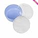 Joly Super Soft Villus Powder Puff for Face Makeup or Personal Care (Blue)