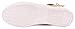 High Top Sneakers for Women and Girls with Lace-up in Canvas and Leather(5.5 B(M) US,floralpink) (5.5 B(M) US, floralpink)