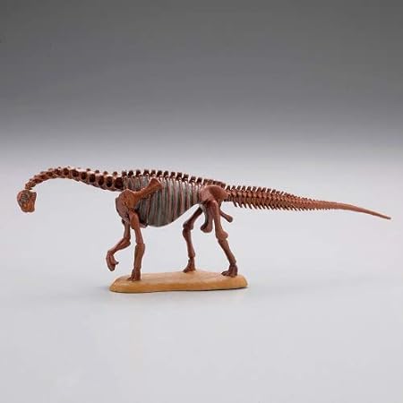Amazon カプセルqミュージアム 恐竜発掘記8 恐竜造形大博覧会 5 カマラサウルス骨格 化石カラー 単品 カプセル玩具 おもちゃ