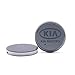 2pcs LED Car Logo Cup Holder Lights for Kia, 7 Colors Changing USB Charging Mat Luminescent Cup Pad, LED Interior Atmosphere Lamp Decoration Light. (kia)