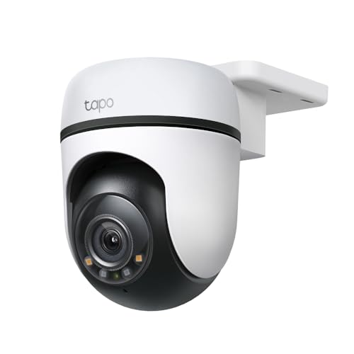 Tapo C51A 2K WLAN Überwachungskamera Außen, 360° Schwenk-/Neige, Vollfarbige Nachtsicht, Personenerkennung, Bewegungsverfolgung, Zwei-Wege-Audio, micr