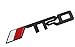 TRD racing 3D grille grille red and black universal suitable for all vehicles