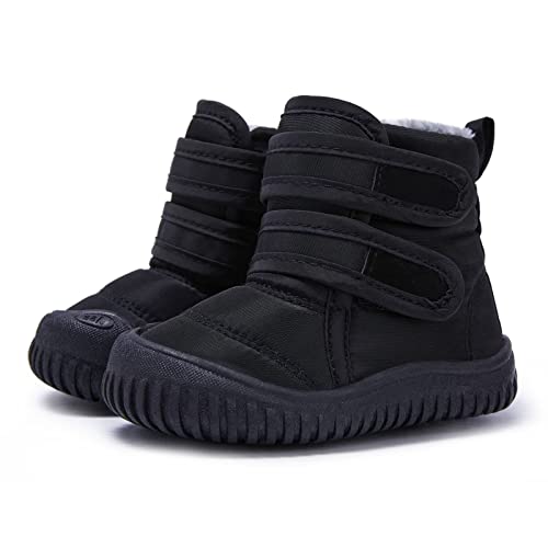 BMCiTYBM Toddler Baby Snow Boots Winter Shoes Boys Girls Cold Weather Baby Faux Fur Shoes