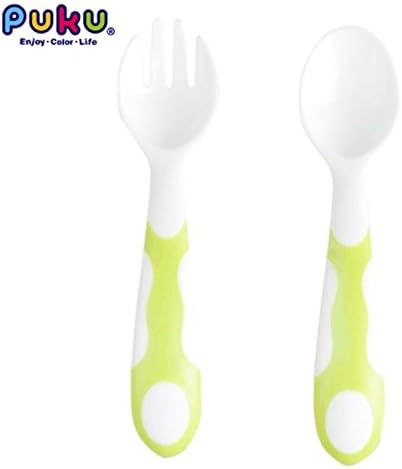 Baby Feeding Spoon Fork Set, Infant Training Utensils