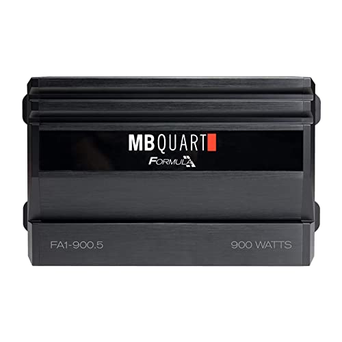 MB Quart FA1900.5 5 Channel Car Audio Amplifier (Black) Class SQ Amp